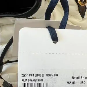Moncler | Bags | Moncler White Kilia Drawstring Crossbody  display picture 1